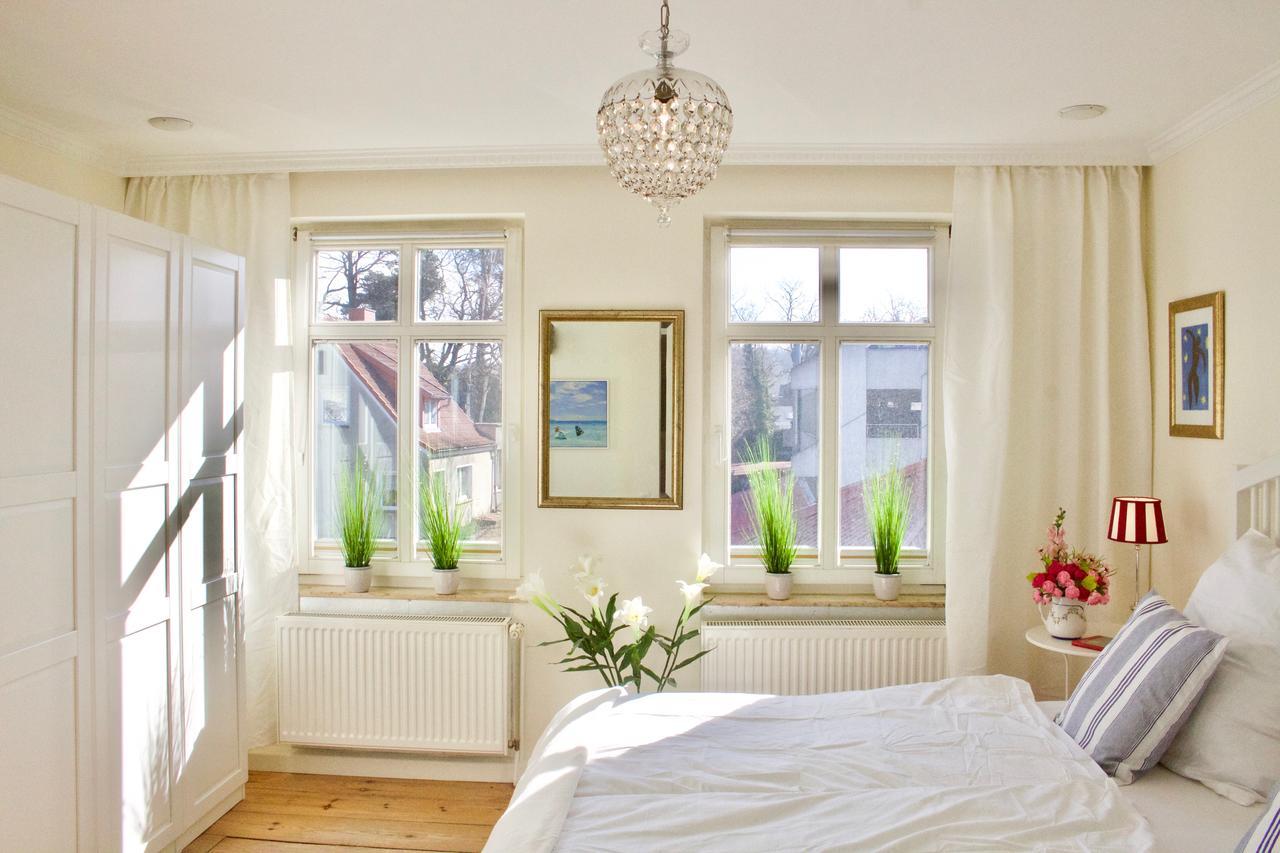 Strandnahe Fewo Mit 3 Schlafzimmern Und Balkon, Villa Vergissmeinnicht 02, Binz Exteriör bild